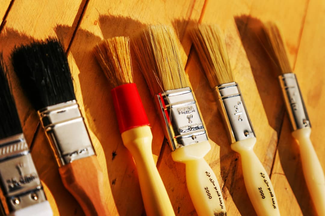 قلم مو نقاش کار سایز یک اینچ
